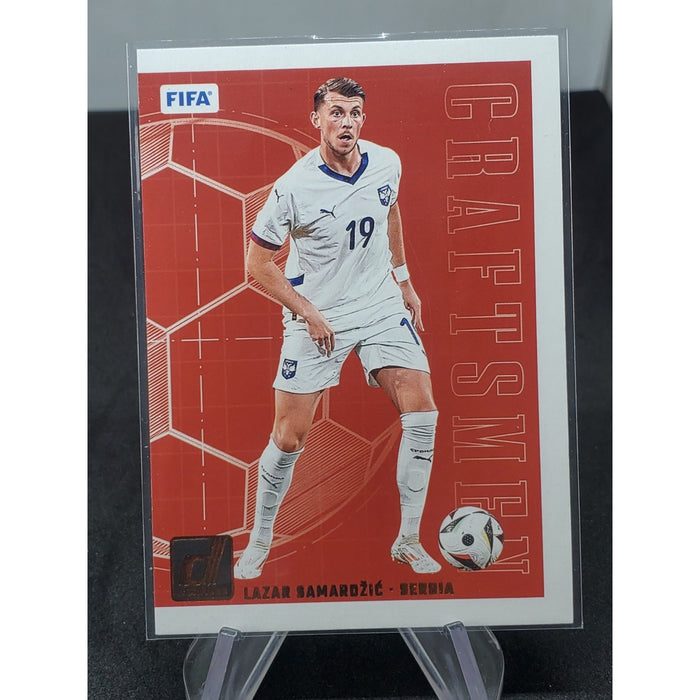 2024-25 Donruss FIFA Soccer Lazar Samardzic #13 Craftsmen Serbia Futbol