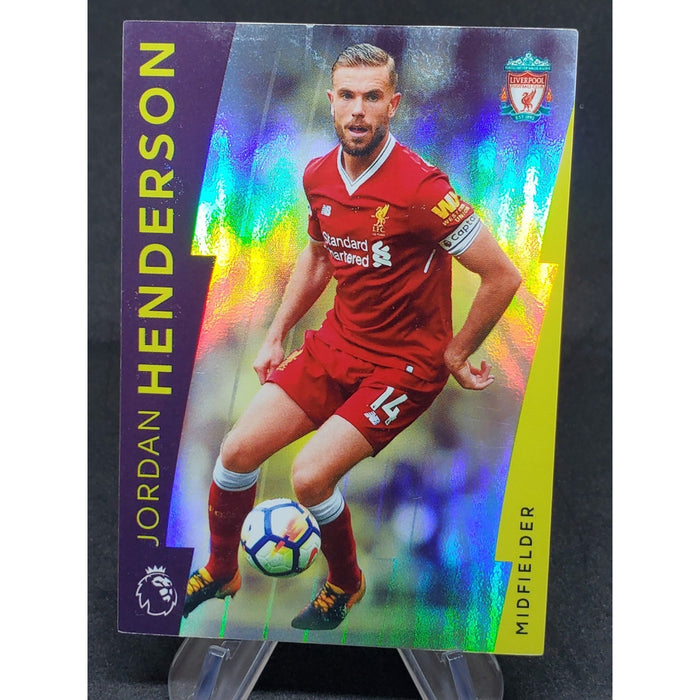 2017-18 Topps Premier League Platinum - Jordan Henderson #50