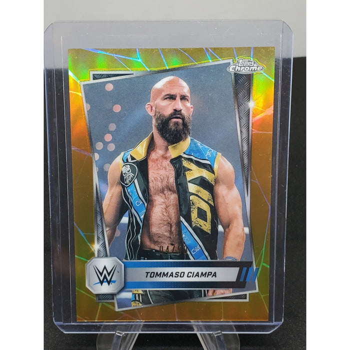 2025 Topps Chrome WWE Tommaso Ciampa #197 Gold Refractor /50 DIY