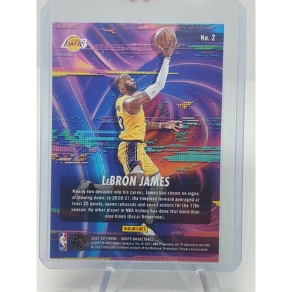 2021-22 Panini NBA Hoops - Hoopla LeBron James #2
