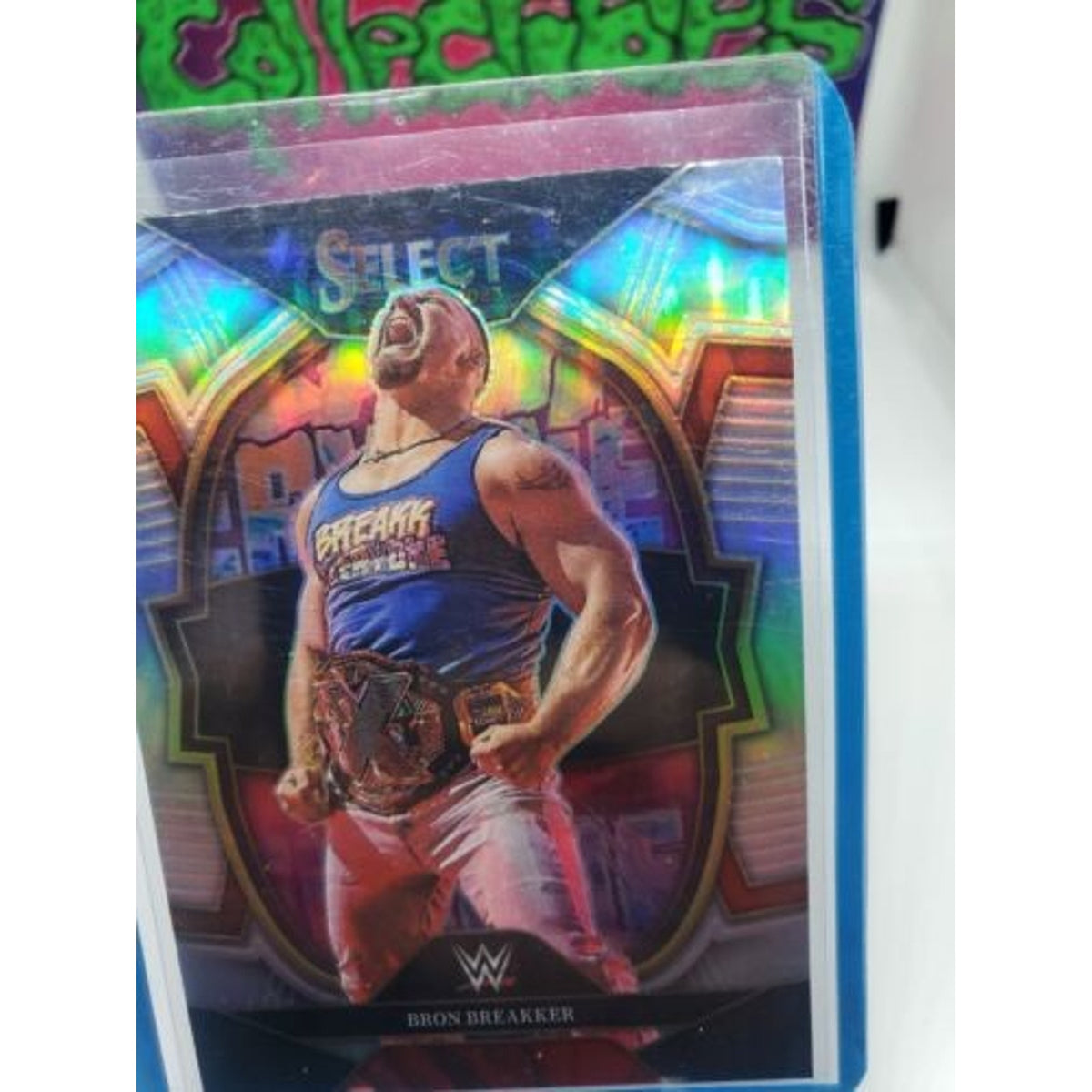 2023 Panini Select Concourse WWE Bron Breakker Silver Prizm #23