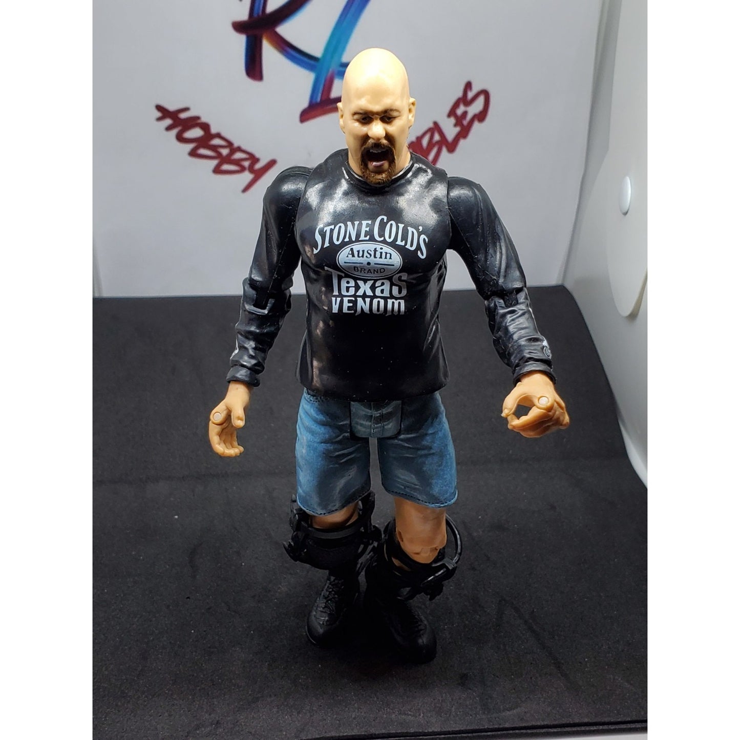 WWE WWF STONE COLD STEVE AUSTIN JAKKS R3 TECH SERIES WRESTLING ACTION FIGURE
