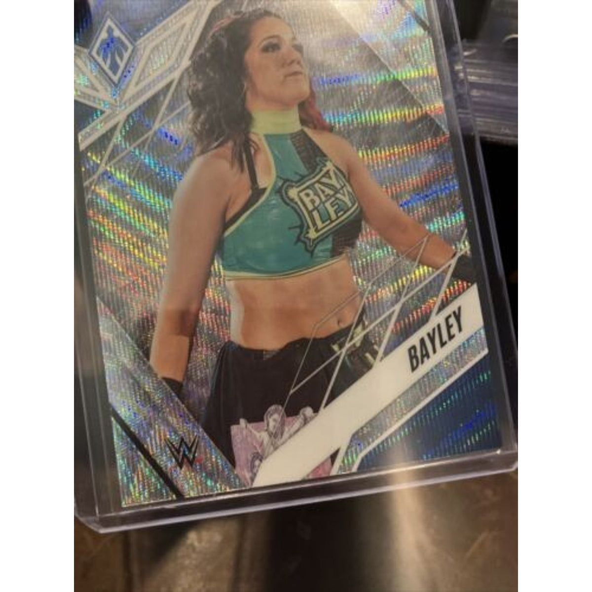 Bayley 2023 Panini Chronicles WWE PHOENIX Silver Wave #309 / Pack Fresh New