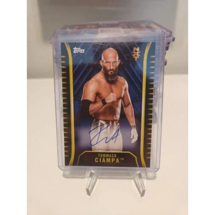Autograph Card Wrestling On Card Auto #/50 Tommaso Ciampa 2018 Topps WWE NXT