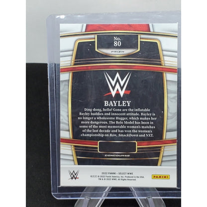 Bayley Concourse Retail Silver 2022 Panini SELECT WWE #80