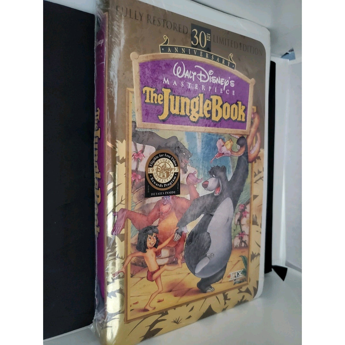 The Jungle Book (VHS, 1997, 30th Anniversary Limited Edition) Brand New