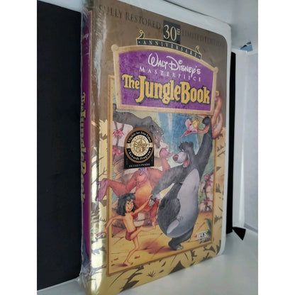 The Jungle Book (VHS, 1997, 30th Anniversary Limited Edition) Brand New