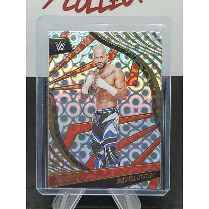 2022 22 PANINI WWE REVOLUTION RICOCHET GROOVE PARALLEL INSERT CARD # 14!!!🔥🔥🔥