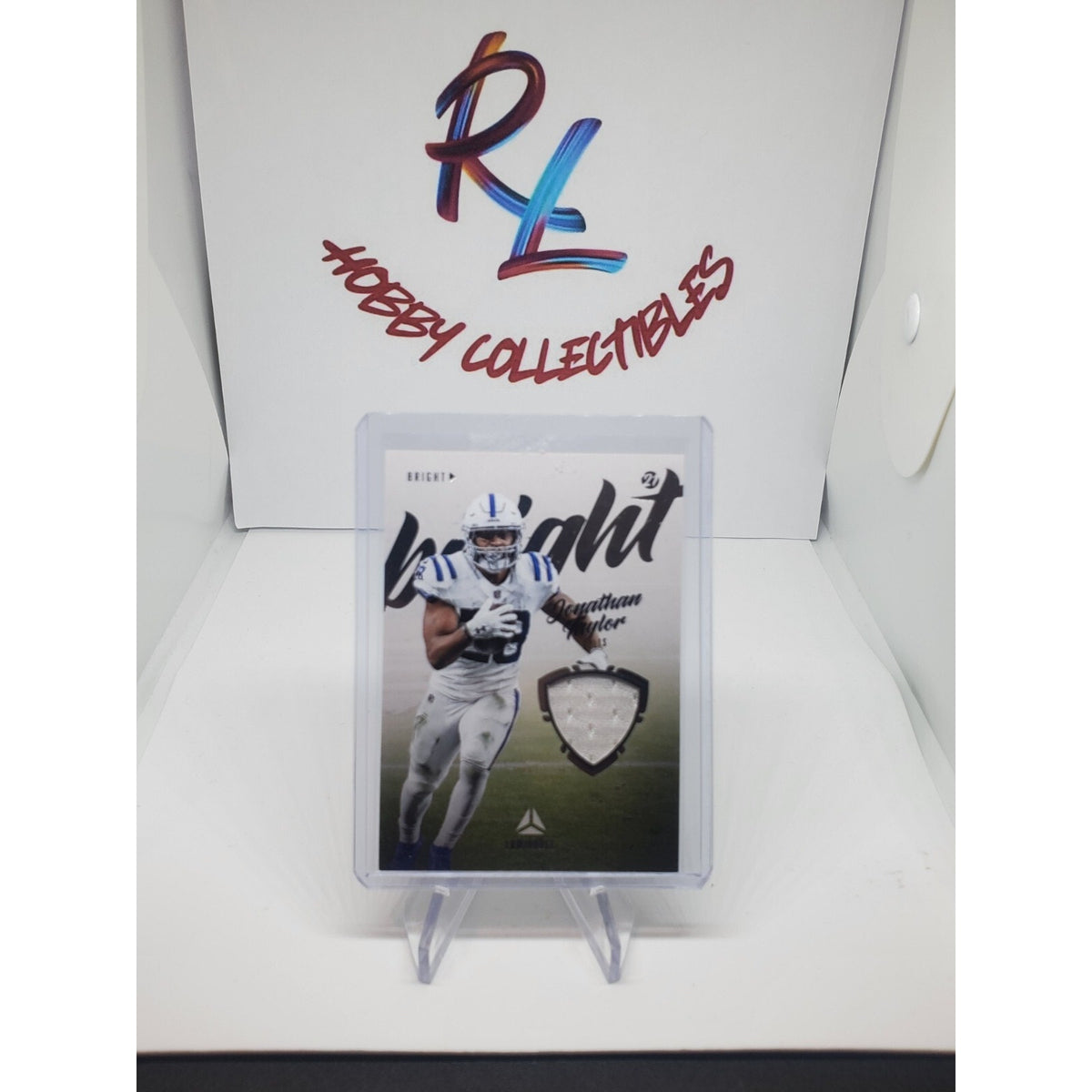 2021 Panini Luminance Bright Beginnings Relics Jonathan Taylor #BB-JT