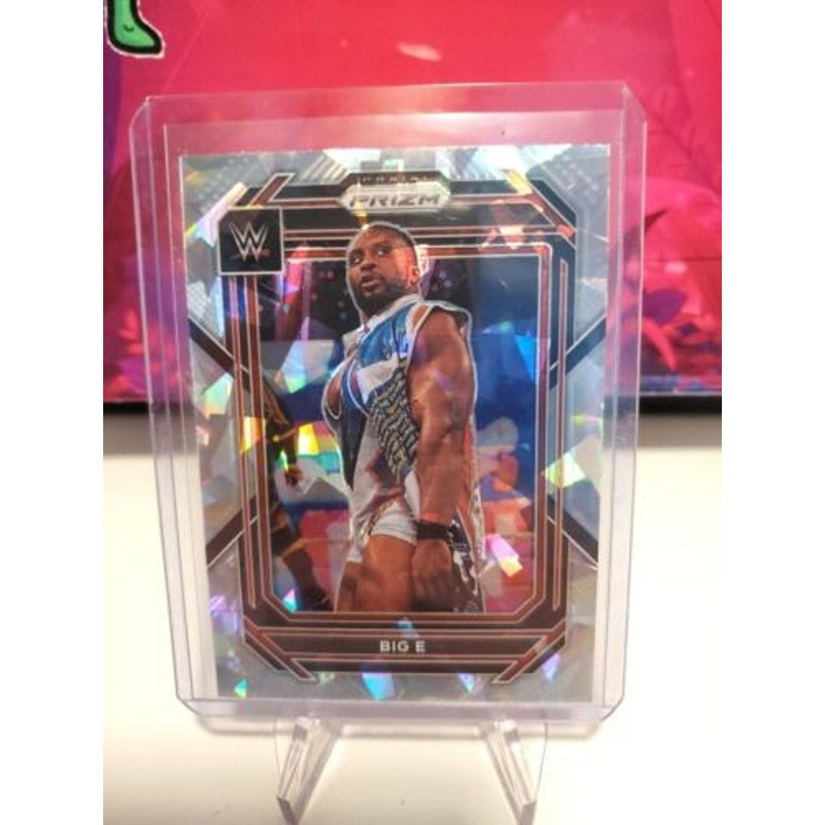 2023 Panini Prizm WWE Cracked Ice Big E #121