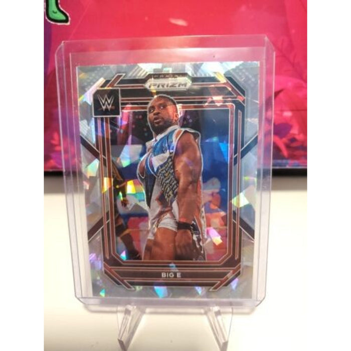 2023 Panini Prizm WWE Cracked Ice Big E #121