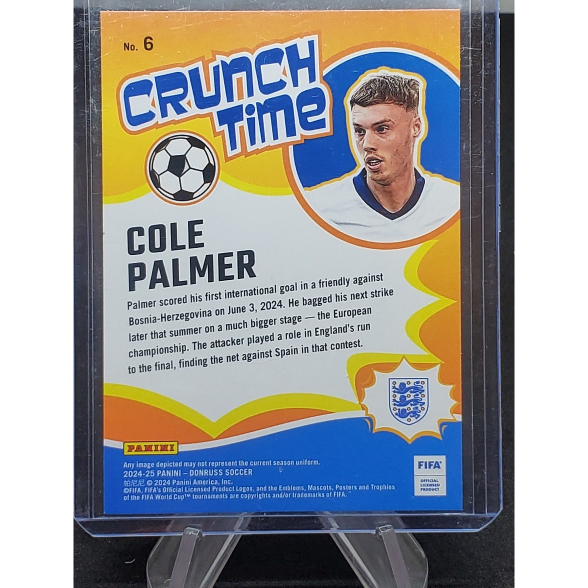 2024-25 Panini Donruss Fifa - Crunch Time Cole Palmer #6