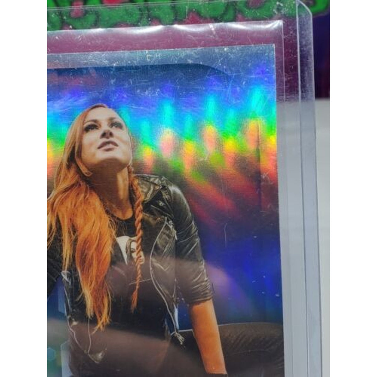 BECKY LYNCH 2020 TOPPS WWE CHROME VARIATION REFRACTOR CARD #IV-6