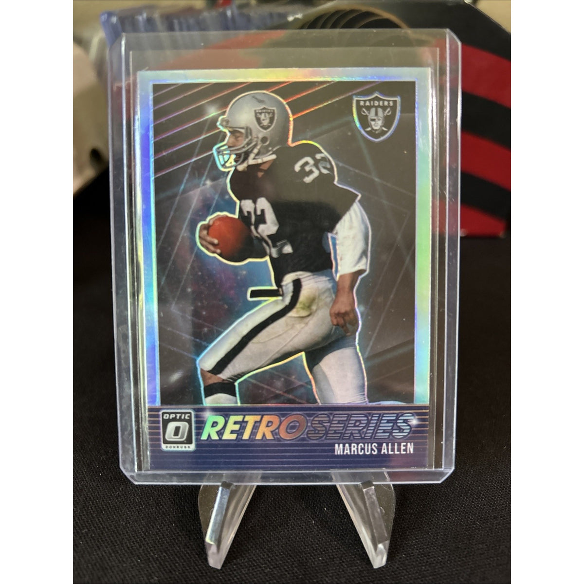 2021 Donruss Optic Retro Series #14 Marcus Allen Refractor / Pack Fresh New