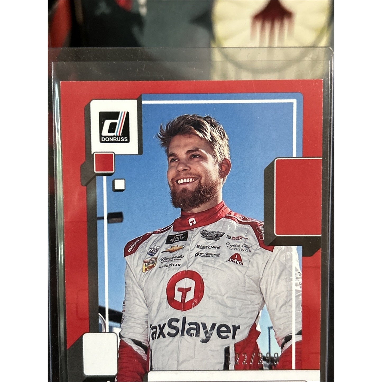 Myatt Snider- 2023 Donruss Racing NASCAR Red Base Card /299 - Pack Fresh New