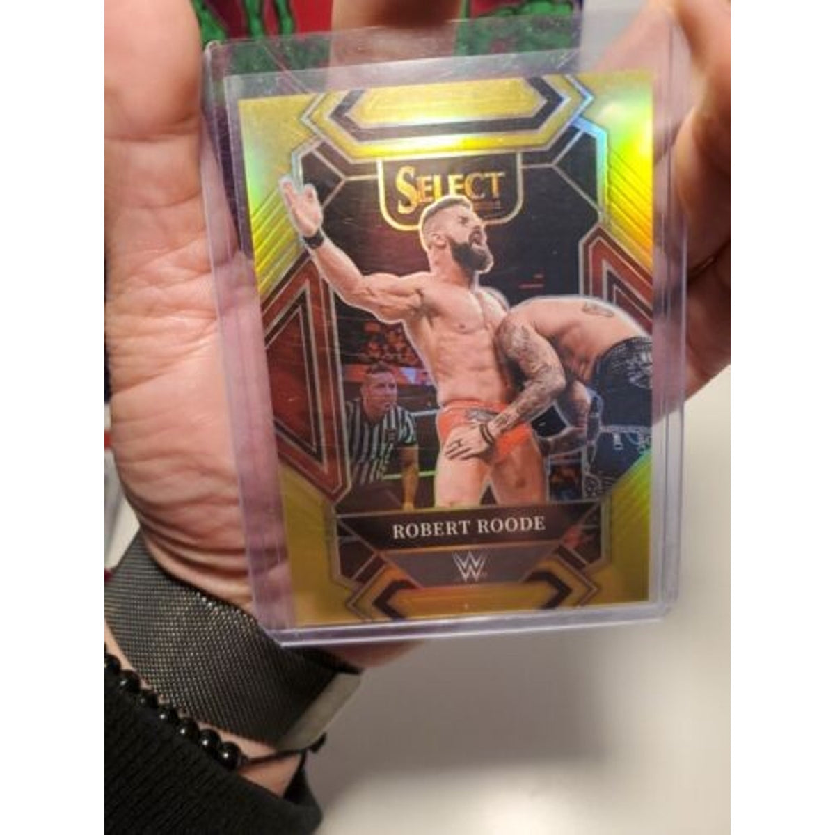 Robert Roode 2022 Panini Select WWE Mezzanine Gold Prizm 9/10 SP