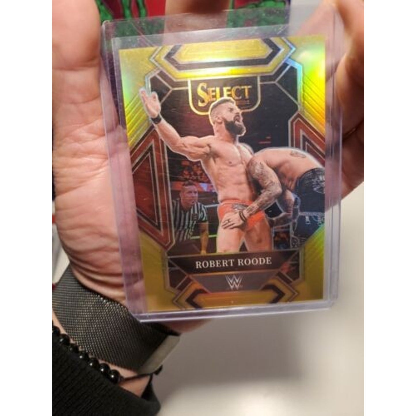 Robert Roode 2022 Panini Select WWE Mezzanine Gold Prizm 9/10 SP