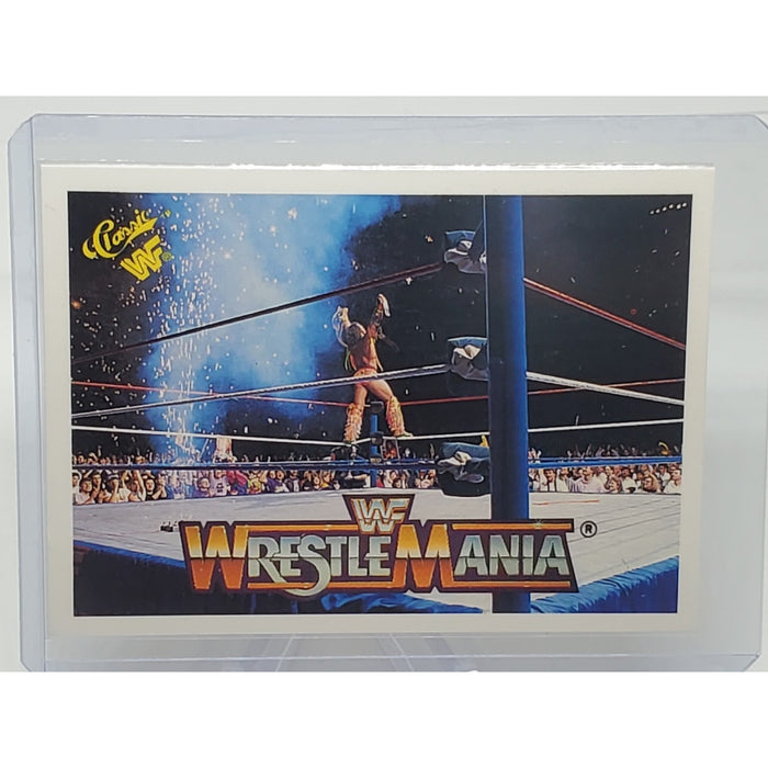1990 Classic WWF The History of Wrestlemania The Ultimate Warrior #136