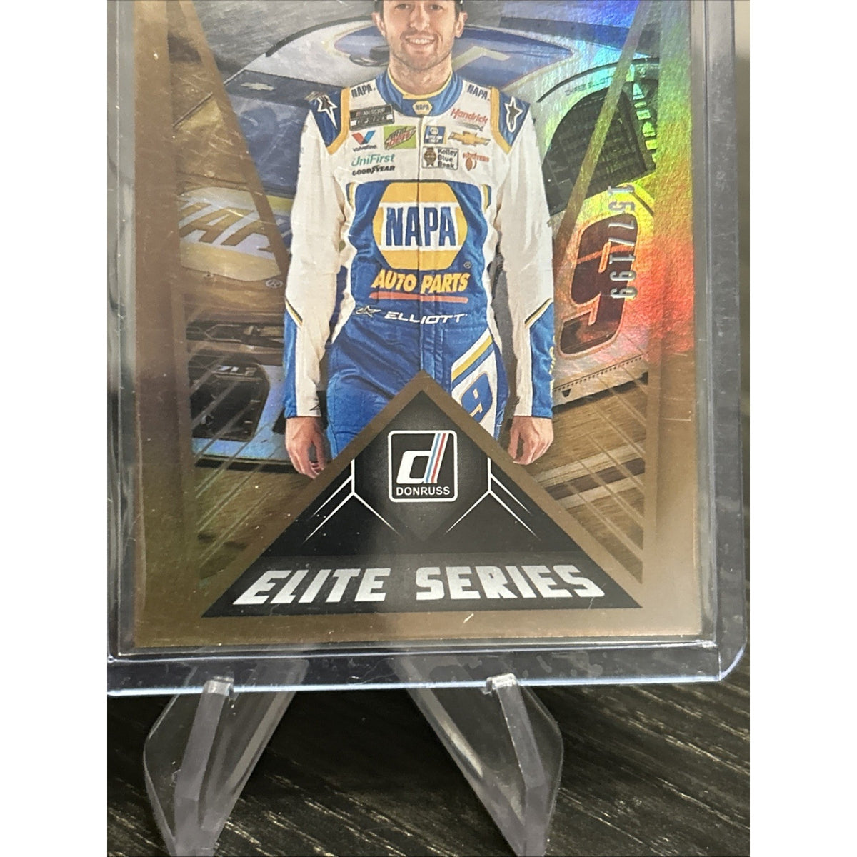 Chase Elliott 2021 Donruss Racing NASCAR Elite Series GOLD /199 - Pack Fresh New