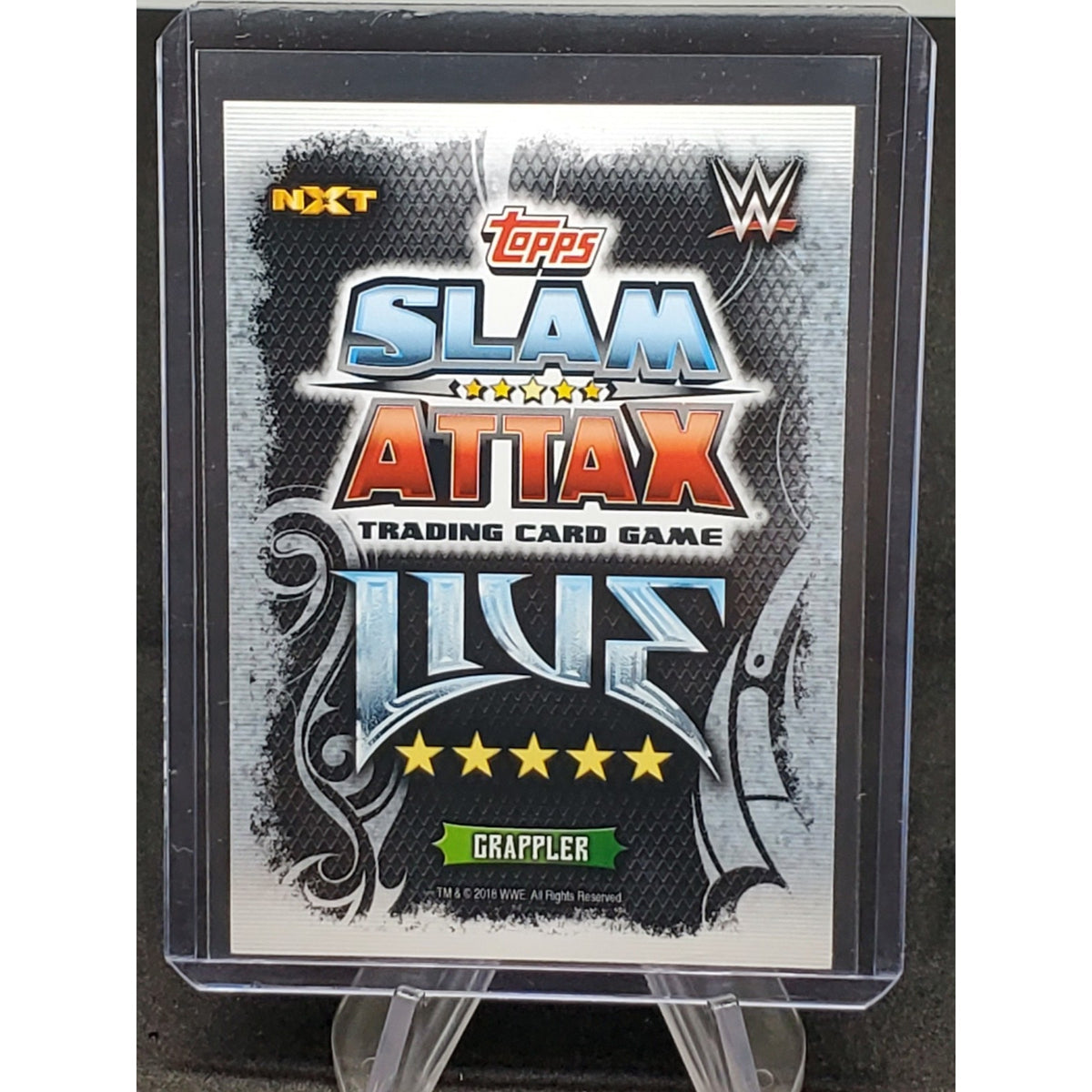 2018 Topps WWE Slam Attax Champion Silver Foil Adam Cole