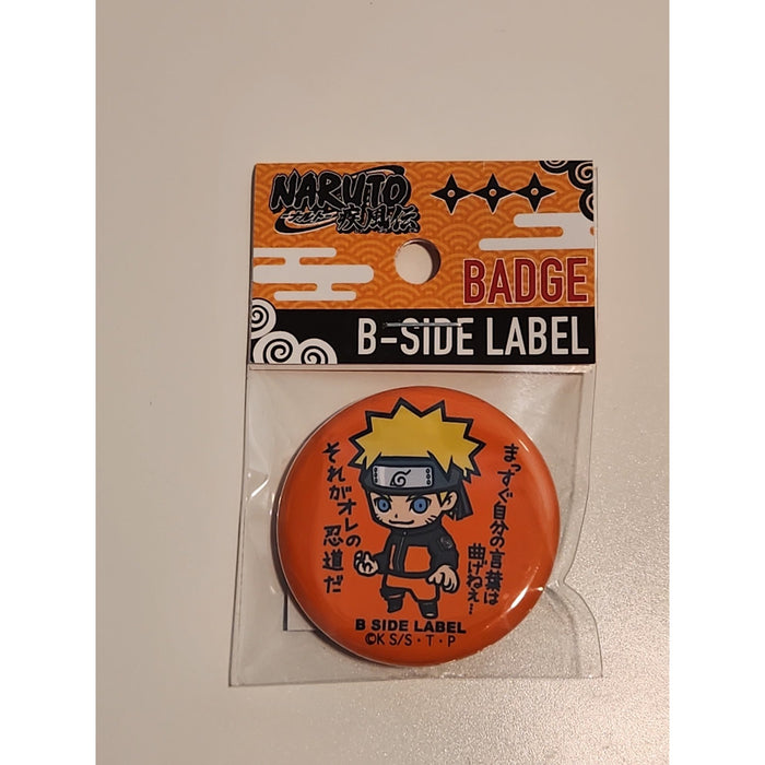 Naruto Uzumaki - Naruto x B-Side Label Can Badge Metal Pin