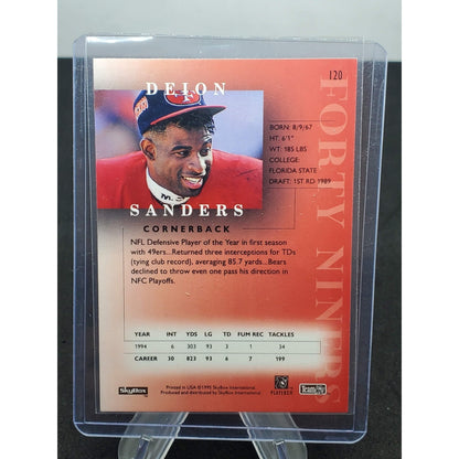1995 Skybox Premium - Deion Sanders #120