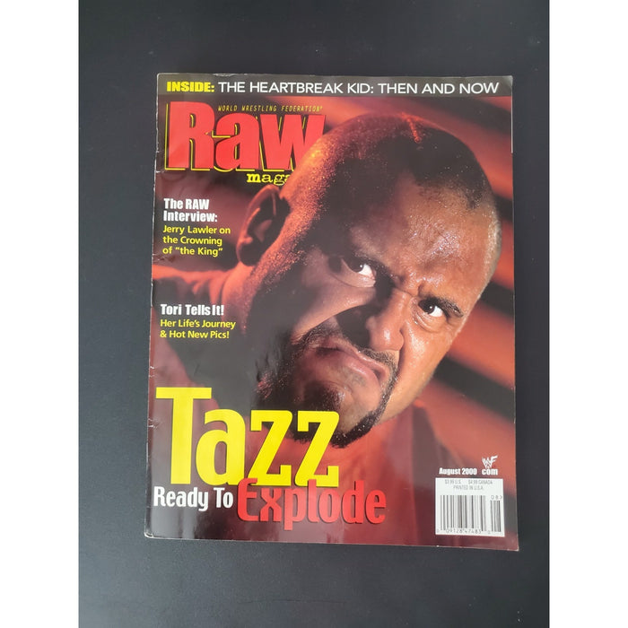Raw Wrestling Magazine WWF August 2000 Vol. 5 No. 8