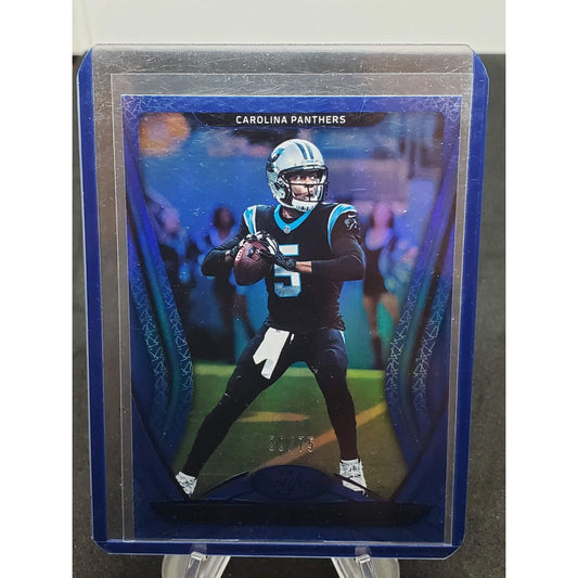 2020 Panini Certified - Teddy Bridgewater #69 Mirror Blue /75