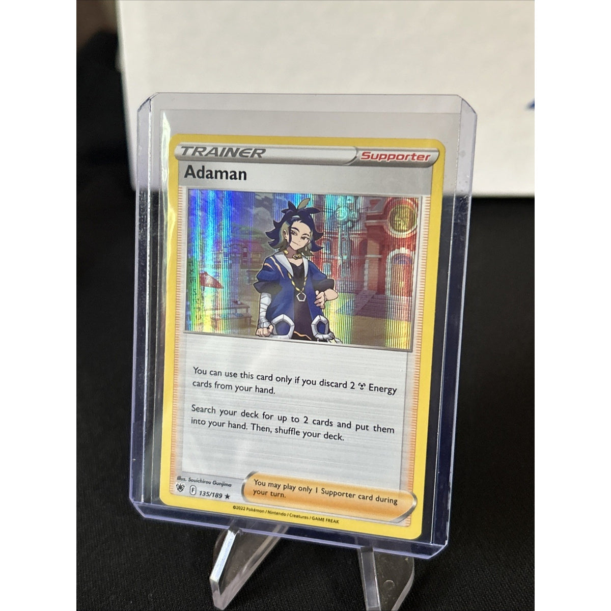 Pokemon TCG Adaman Sword & Shield - Astral Radiance 135/189 Holo - Pack Fresh