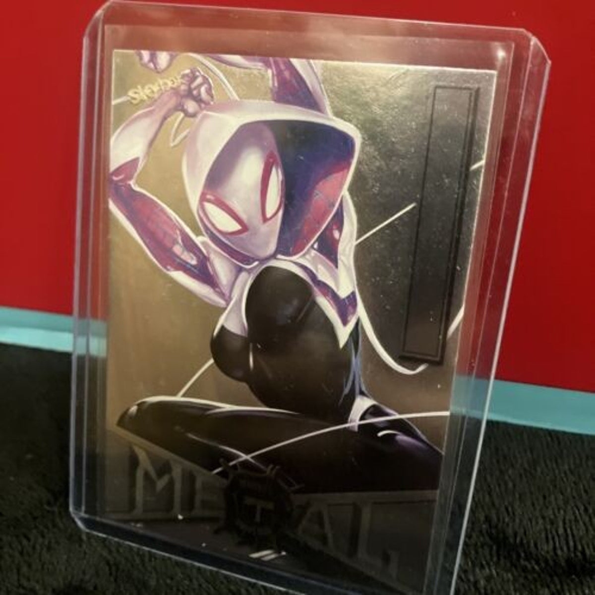 Skybox Marvel Metal Universe Spider-Man #28 2021 Ghost-Spider Brand New