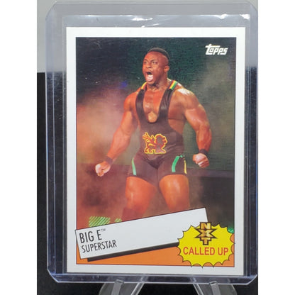 2015 Topps WWE Heritage NXT Called Up #14 Big E