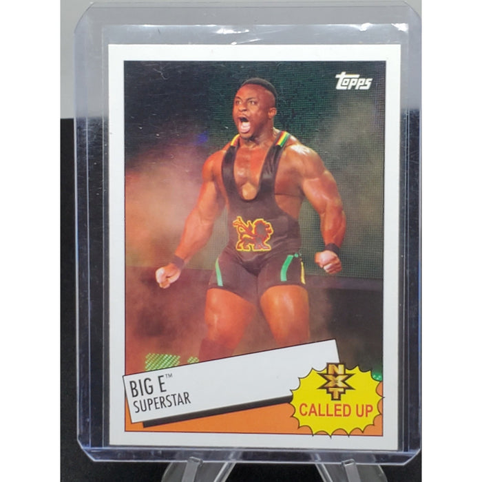 2015 Topps WWE Heritage NXT Called Up #14 Big E