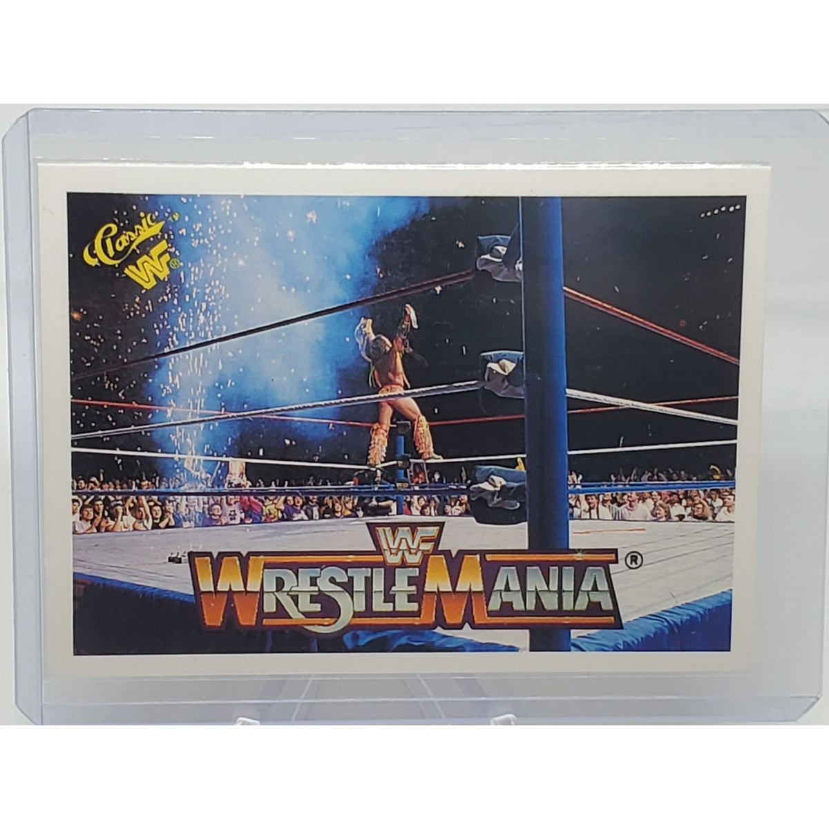 1990 Classic WWF The History of Wrestlemania The Ultimate Warrior #136