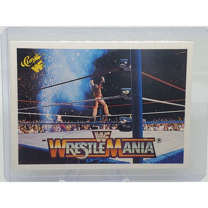 1990 Classic WWF The History of Wrestlemania The Ultimate Warrior #136