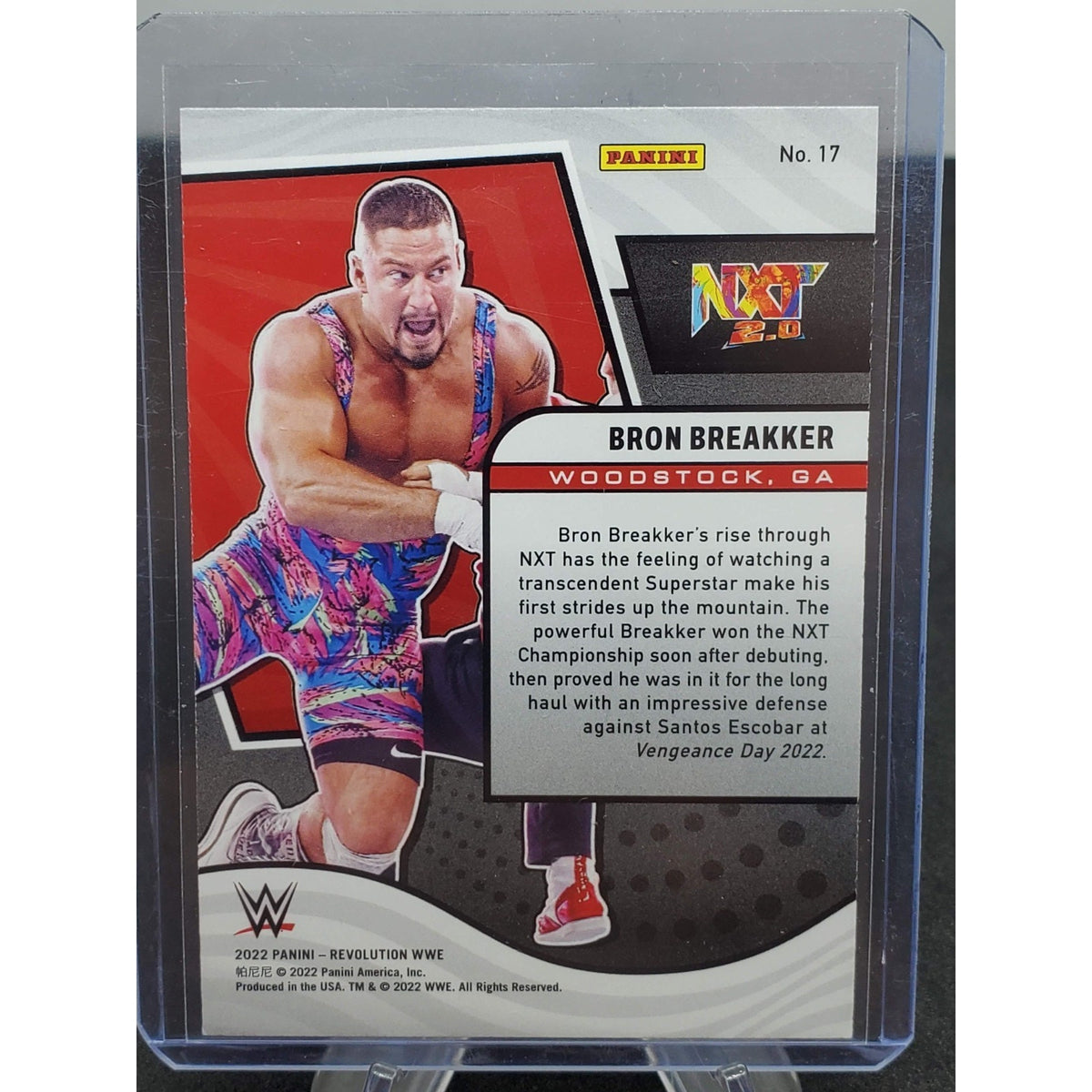 2022 Panini Revolution WWE - Bron Breakker #17 (RC)