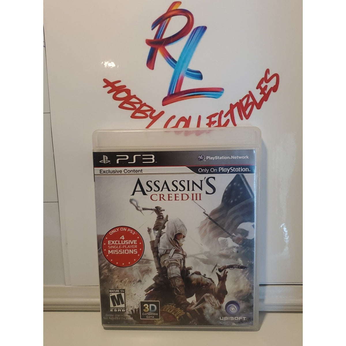 Assassin’s Creed III 3 Ubisoft Sony Playstation 3 PS3 Authentic