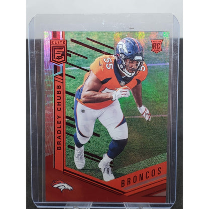 2018 Donruss Elite - Rookies Bradley Chubb #190 Aspirations /91 (RC)