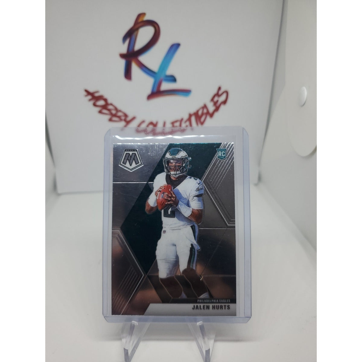 2020 Mosaic Jalen Hurts Rookie Card RC #222 Eagles