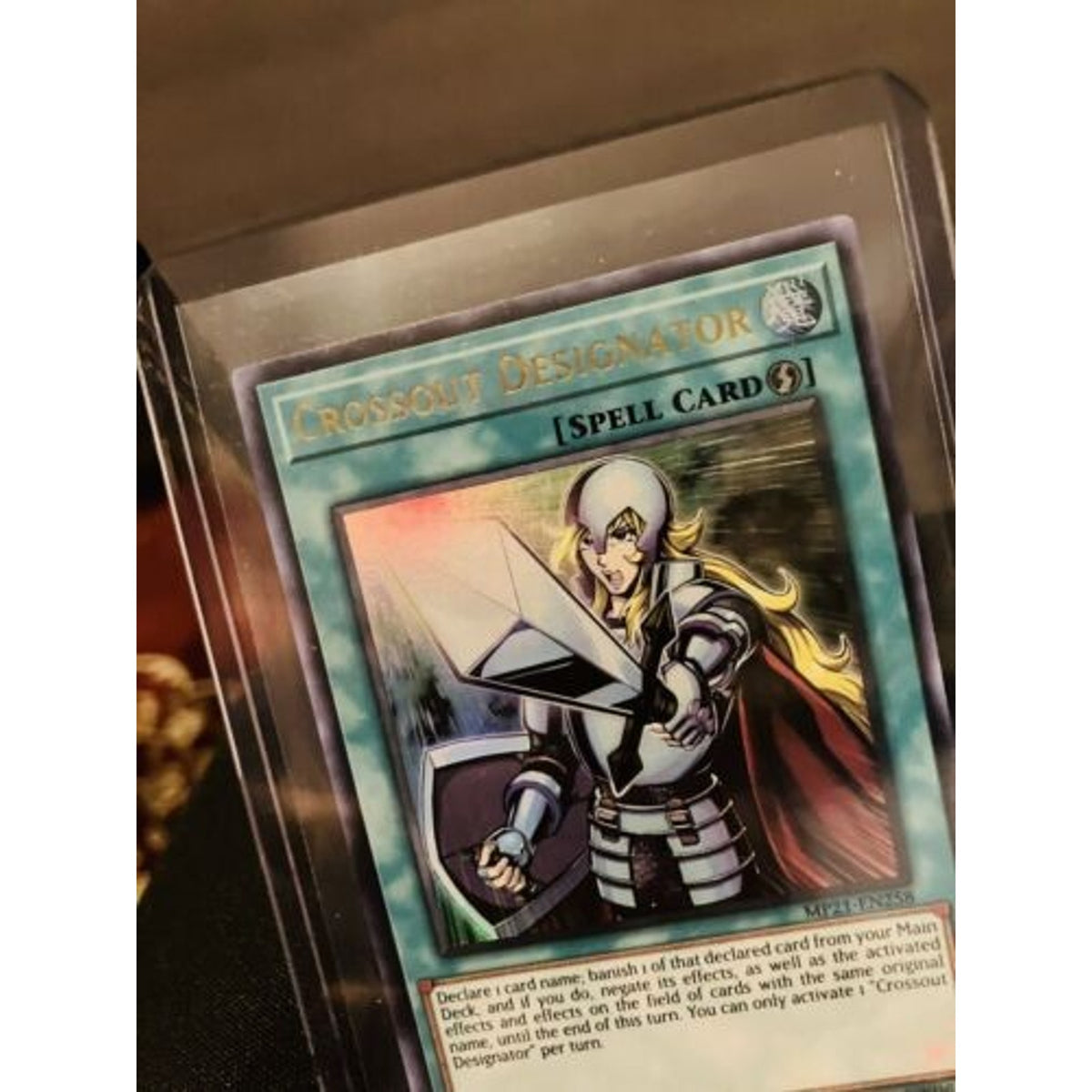 Yu-Gi-Oh! TCG Crossout Designator 2021 Tin of Ancient Battles MP21-EN258 1st Ed