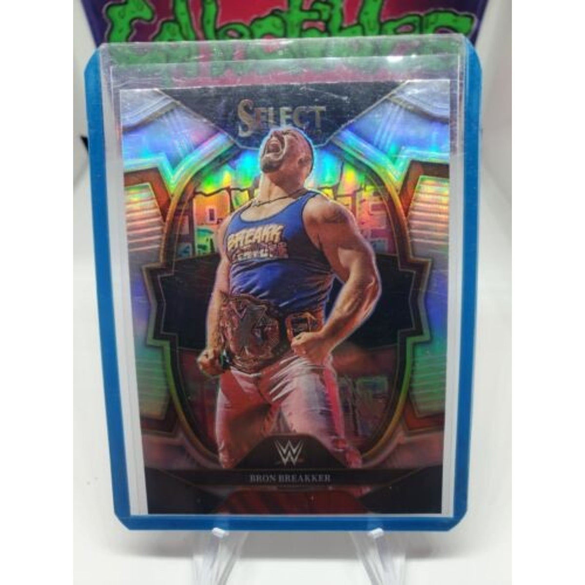 2023 Panini Select Concourse WWE Bron Breakker Silver Prizm #23