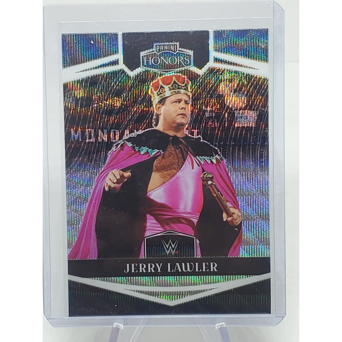 2023 Panini Chronicles WWE Honors #349 Jerry Lawler Silver Wave