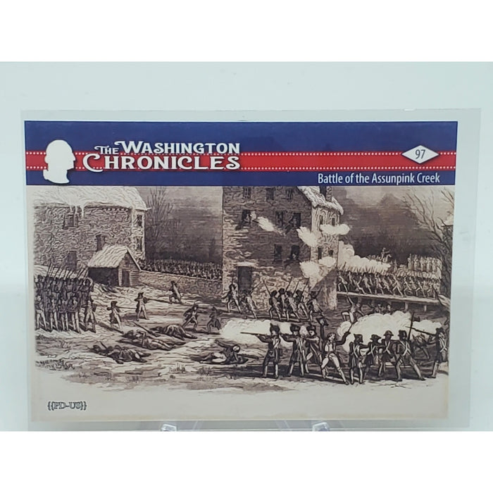 2022 Historic Autographs The Washington Chronicles #97 Battle of Assunpink Creek