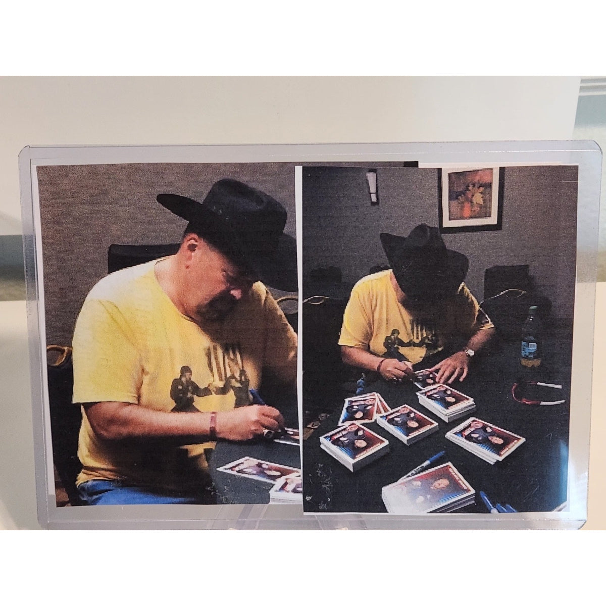 AEW Jim Ross Good Ole Jr Wrestling Autographed Promo Photo Signed 4 x 6 WWF WWE