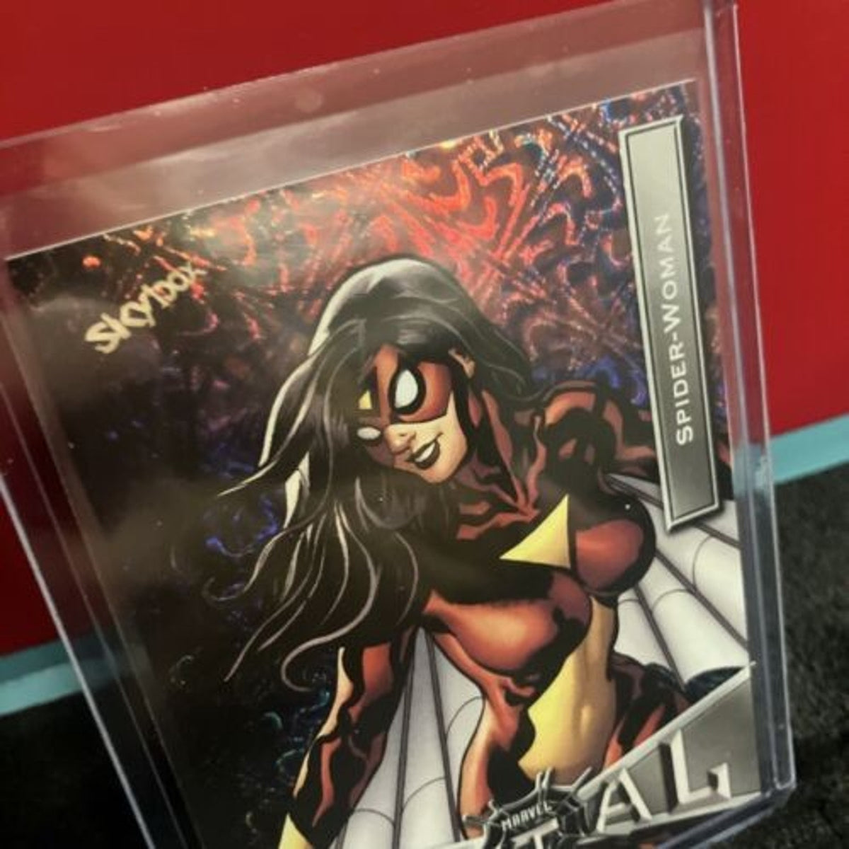 Skybox Marvel Metal Universe Spider Woman 2021 #87 GRANDIOSE! Pack Fresh New