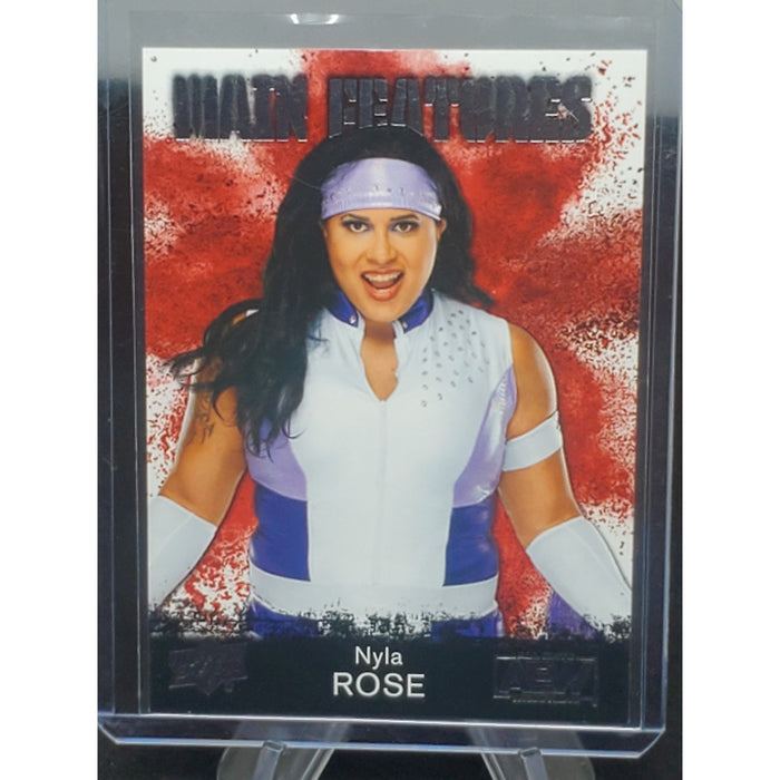 AEW Upper Deck Nyla Rose Main Features Silver MF-21