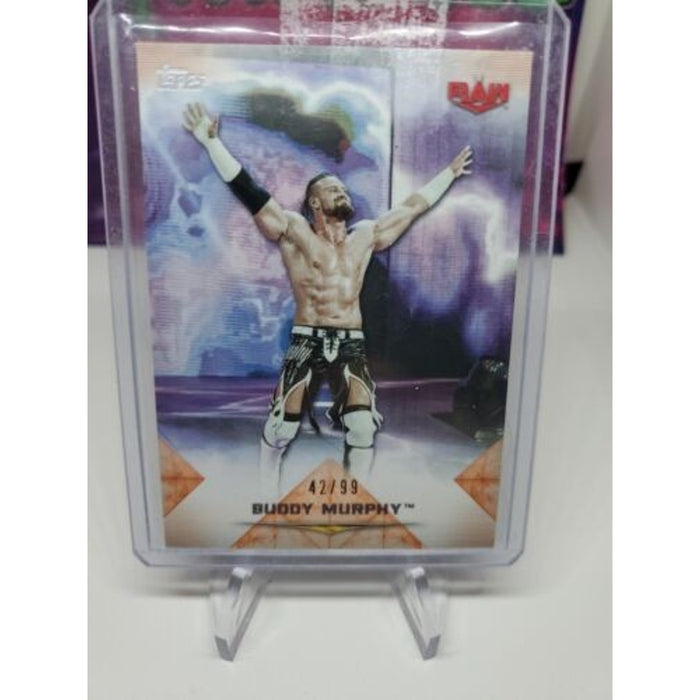 2020 Topps WWE Undisputed Buddy Murphy Orange Parallel #d /99