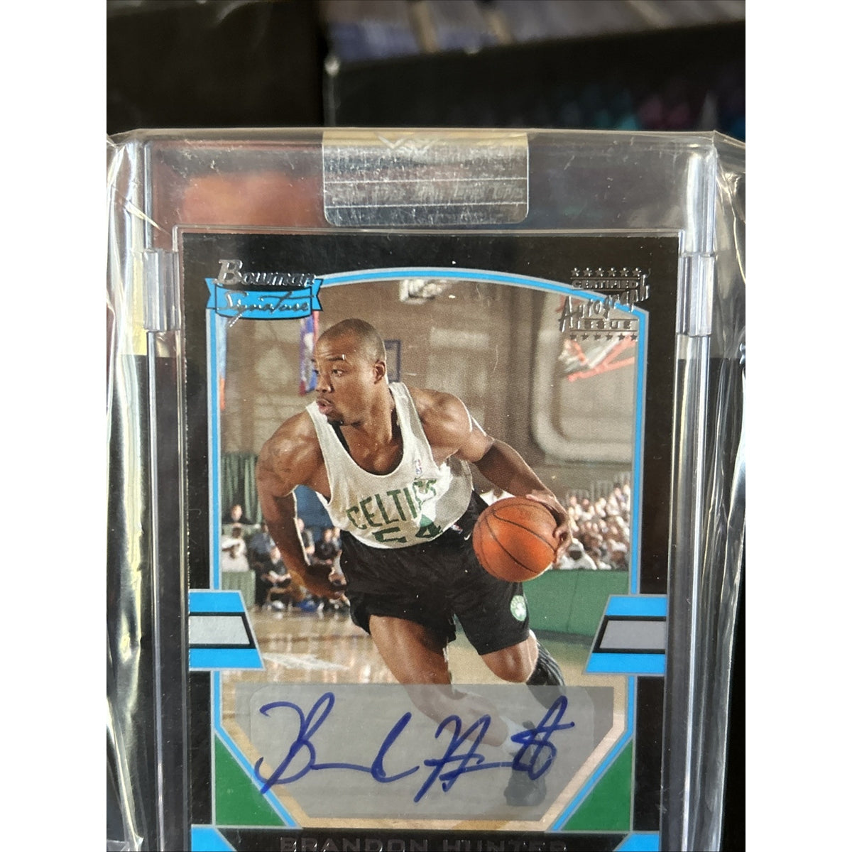Brandon Hunter 2003-04 Bowman Signature Edition Autograph #108 1223/1250