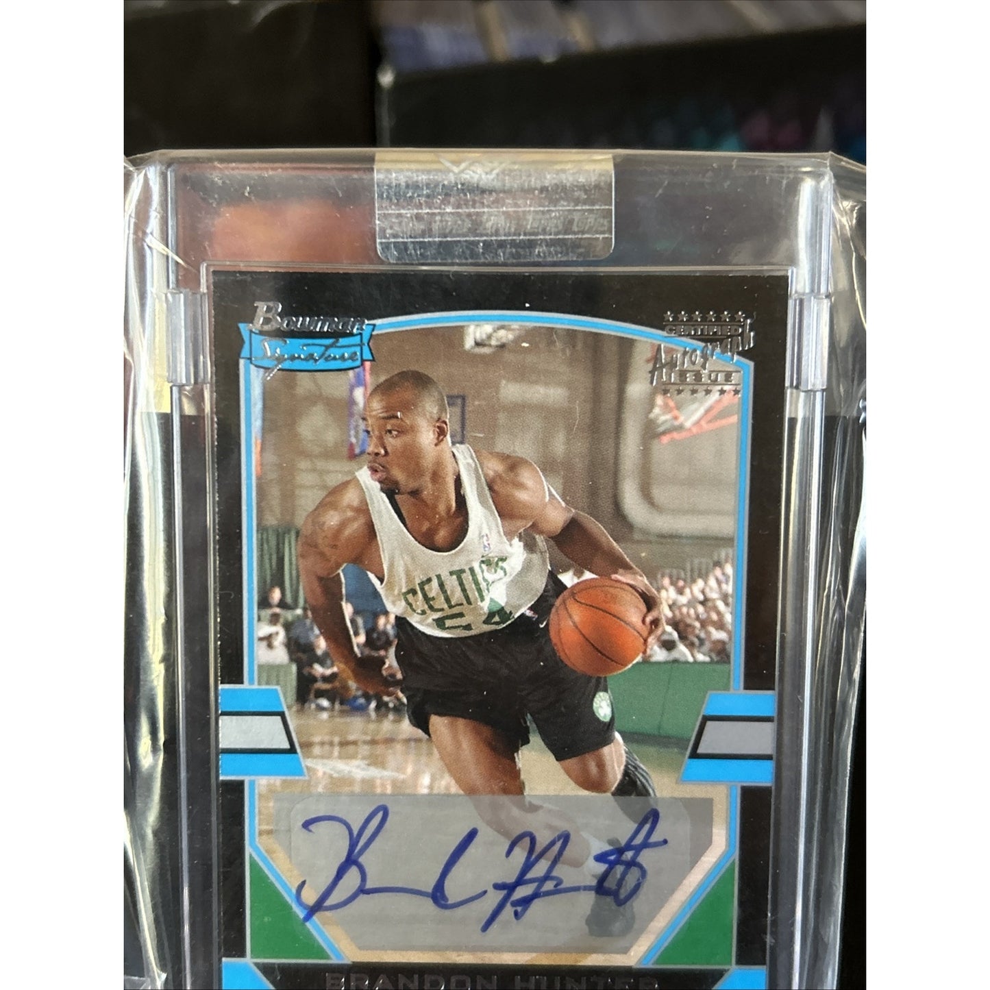 Brandon Hunter 2003-04 Bowman Signature Edition Autograph #108 1223/1250