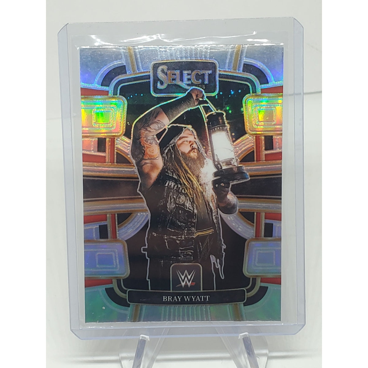 2024 WWE Panini Select Bray Wyatt Concourse Level Silver Prizm #49
