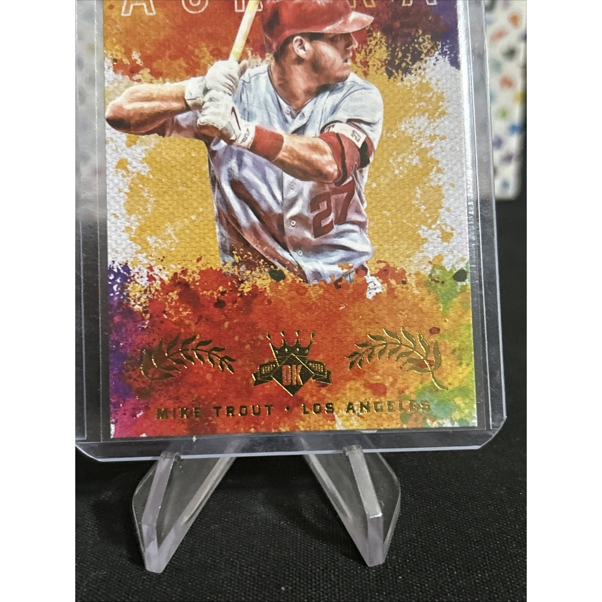 2017 Panini Diamond Kings Mike Trout Aurora - Pack Fresh New